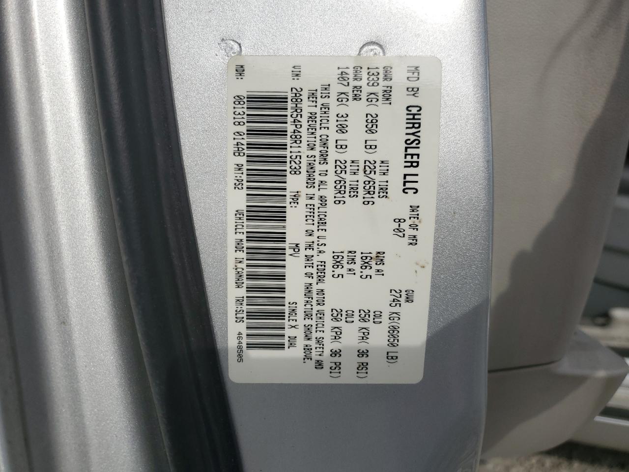 2008 Chrysler Town & Country - Image 15