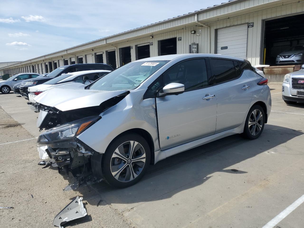 2019 Nissan Leaf S Plus за продажба в Louisville, KY - Front End