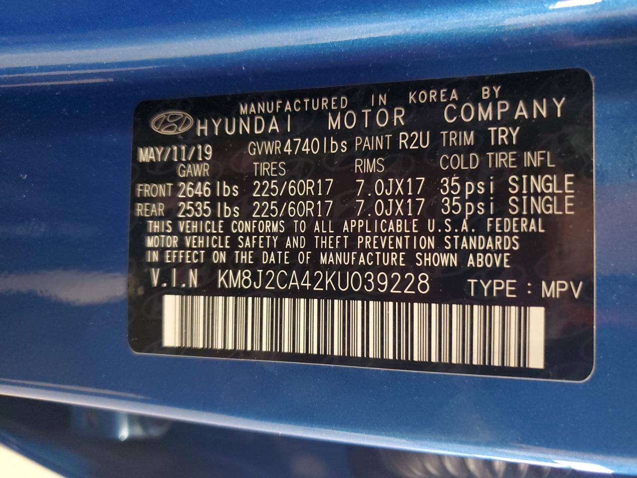 2019 Hyundai Tucson - Image 13