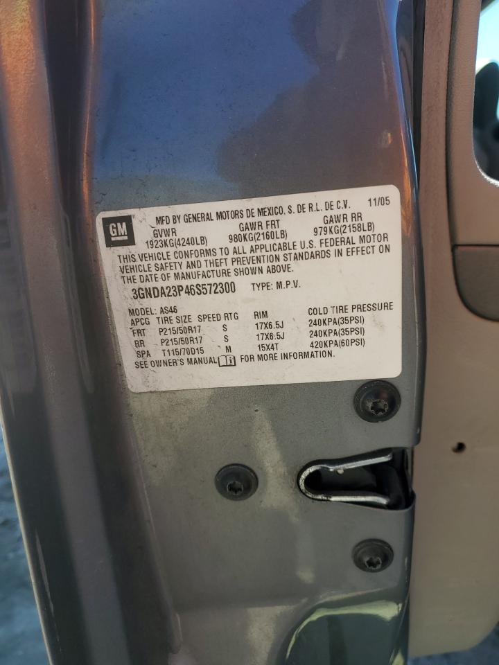 3gnda23p46s572300 3GNDA23P46S572300 2006 Chevrolet Hhr Lt