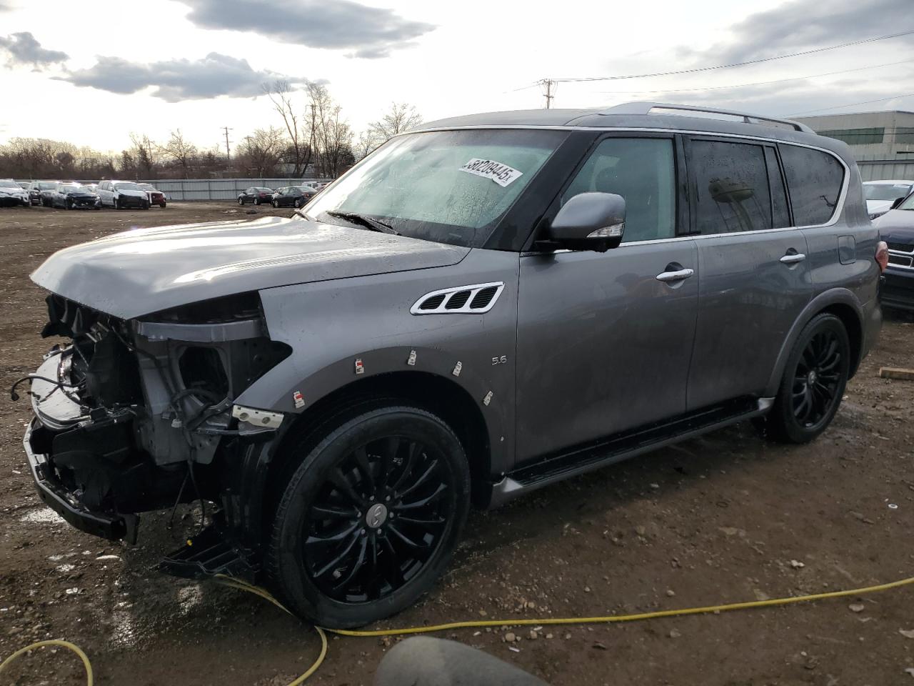 2016 Infiniti Qx80 იყიდება Chicago Heights-ში, IL - Front End
