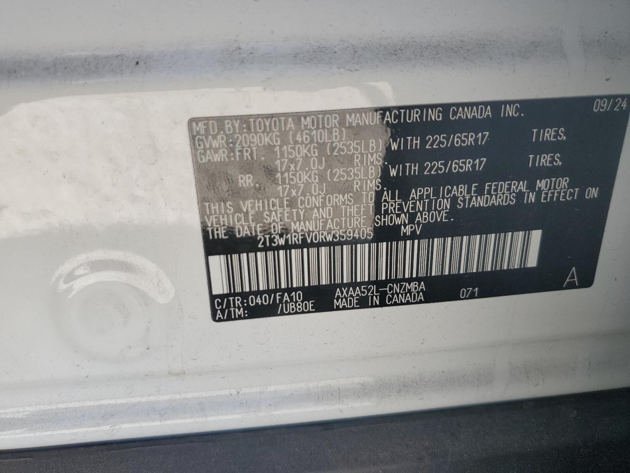 2024 Toyota RAV 4 - Image 15