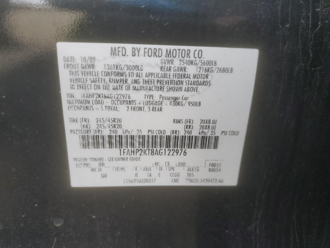 2010 Ford Taurus - Image 14