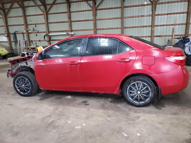  TOYOTA COROLLA 2018 Красный