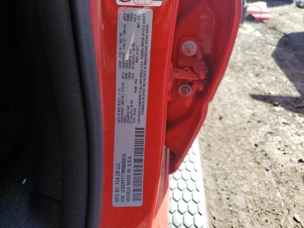 2021 RAM 1500 - Image 13