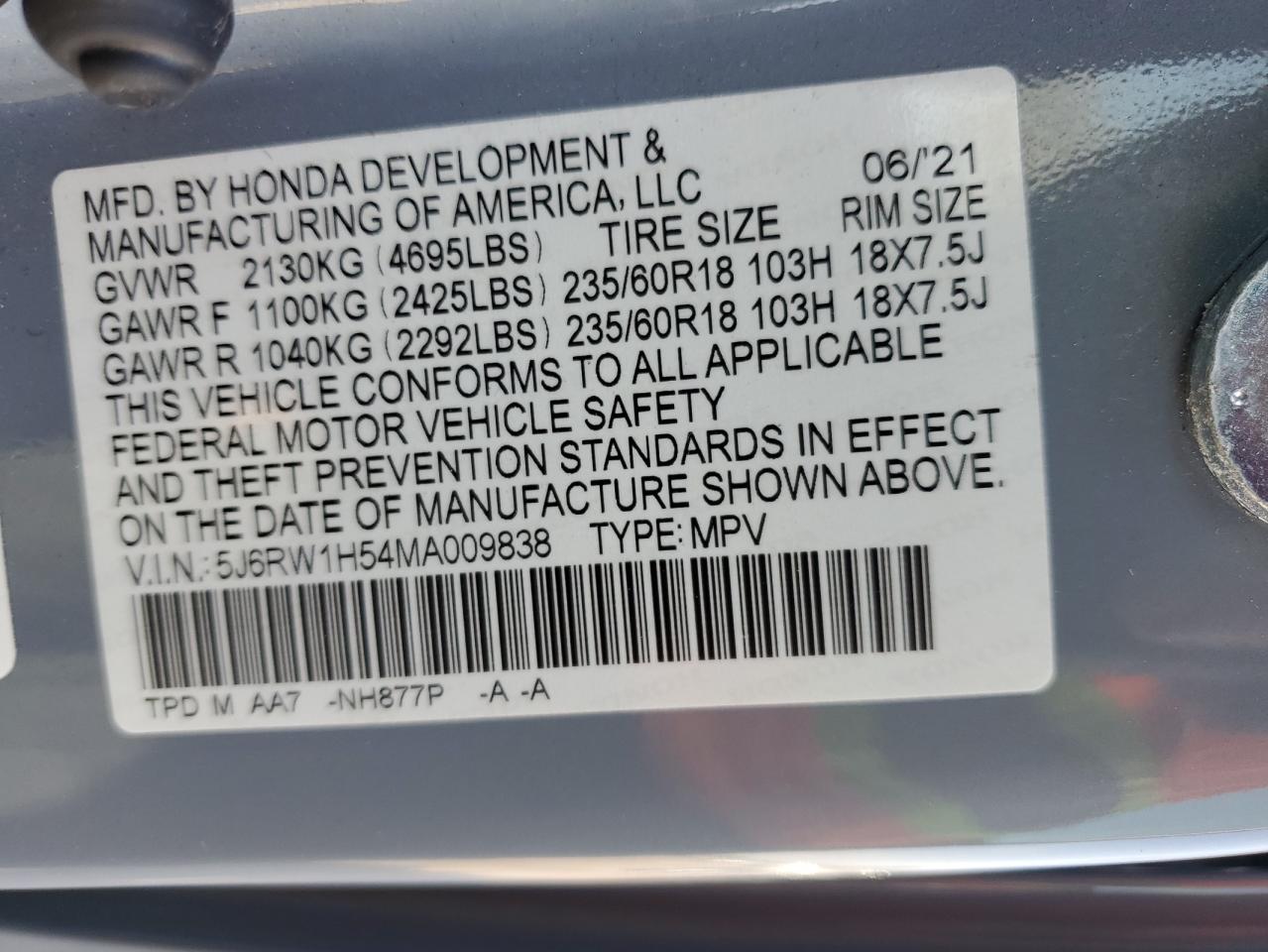 2021 Honda CR-V - Image 13