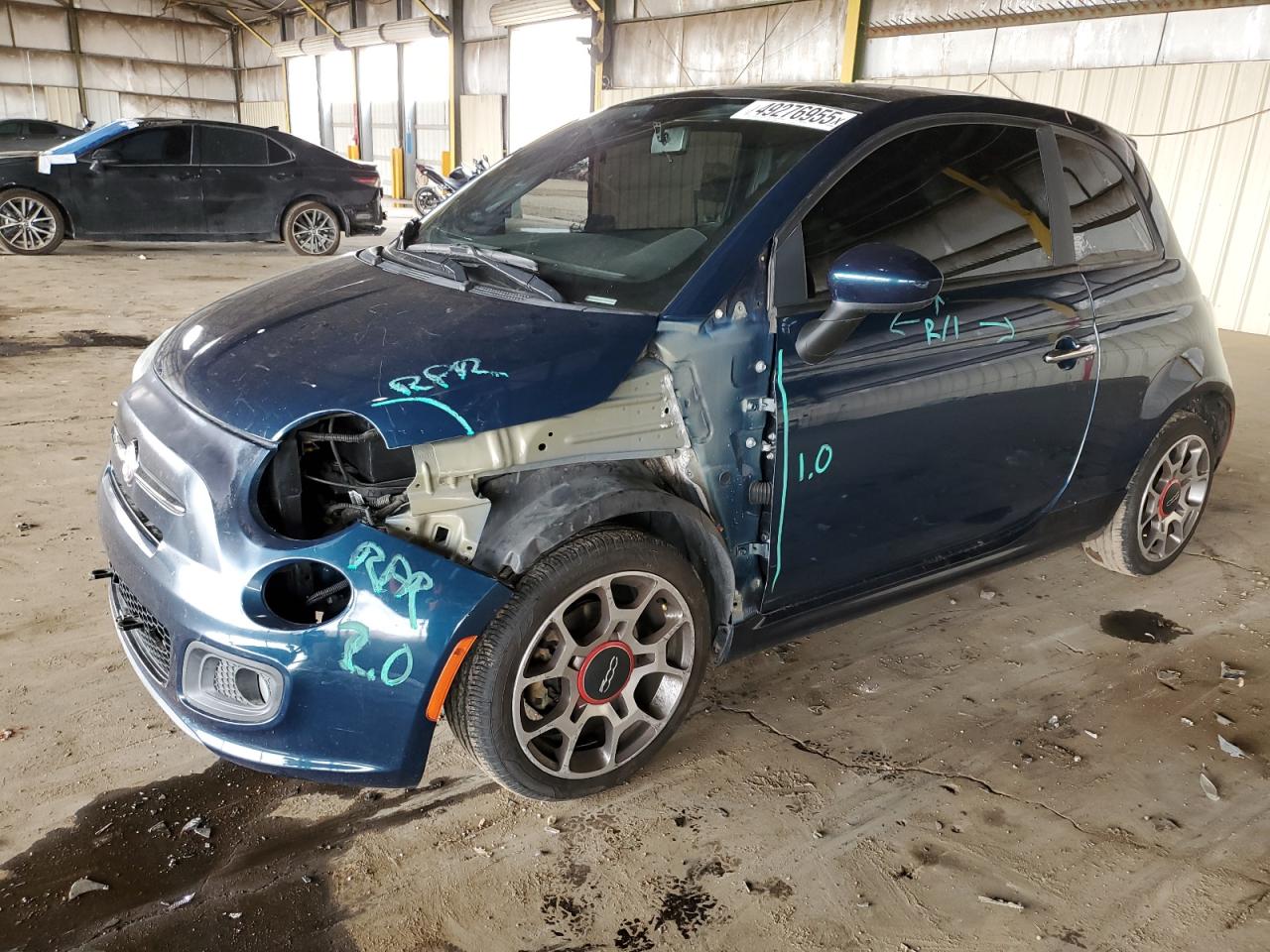 2013 Fiat 500 Sport de vânzare în Phoenix, AZ - Front End