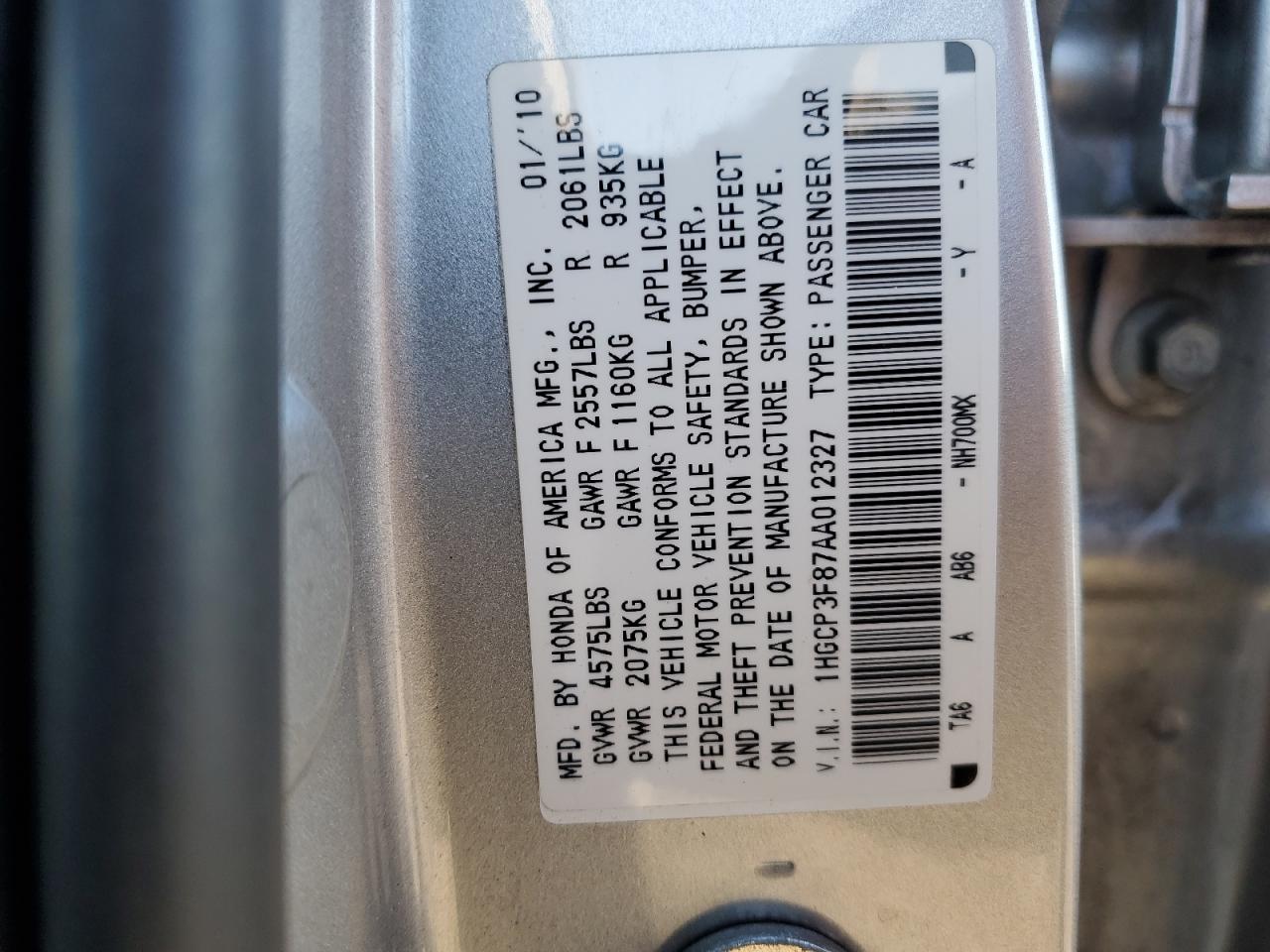 2010 Honda Accord - Image 12