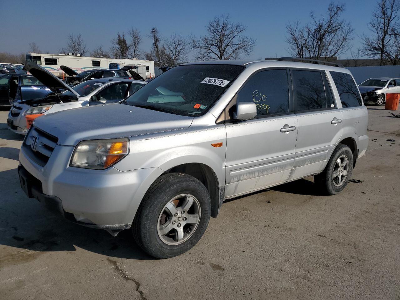 2008 Honda Pilot Exl en Venta en Bridgeton, MO - Mechanical