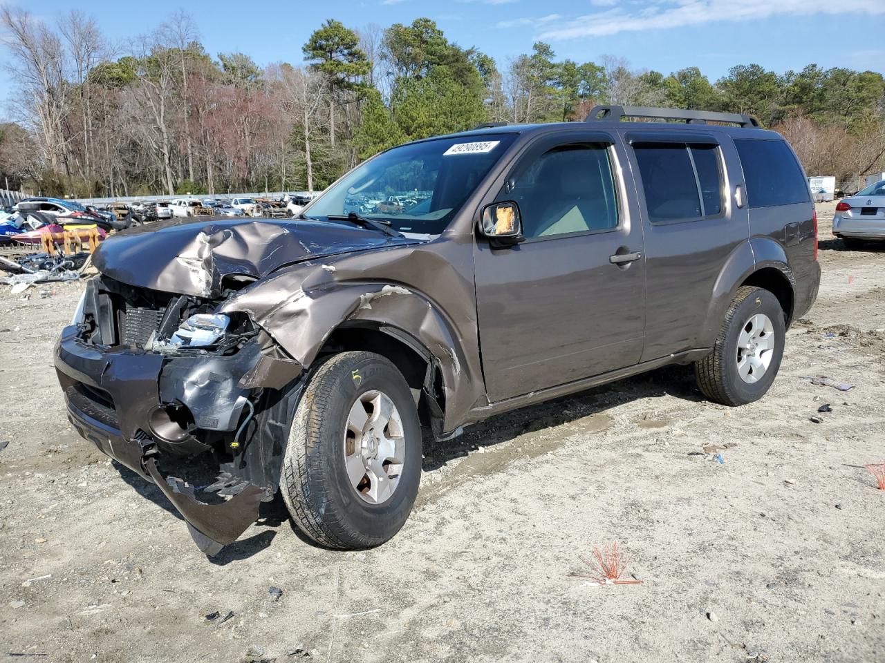 2008 Nissan Pathfinder S იყიდება Seaford-ში, DE - Front End