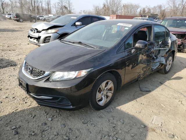  HONDA CIVIC 2013 Черный