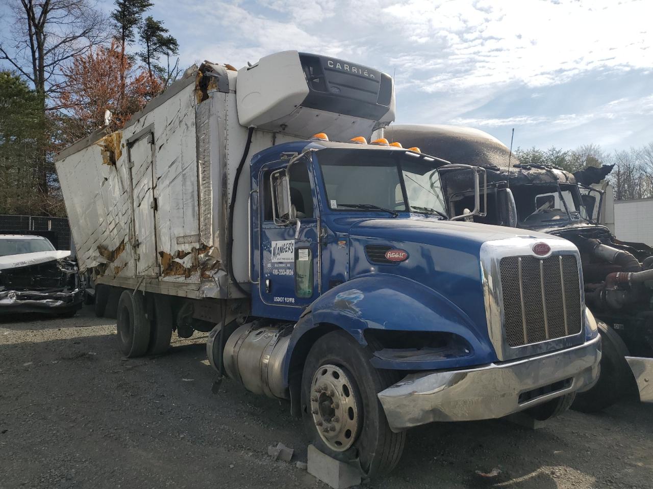 2013 Peterbilt 337 Refrigerated Truck en Venta en Waldorf, MD - All Over