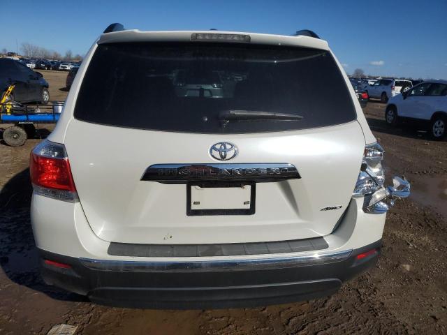  TOYOTA HIGHLANDER 2013 Biały