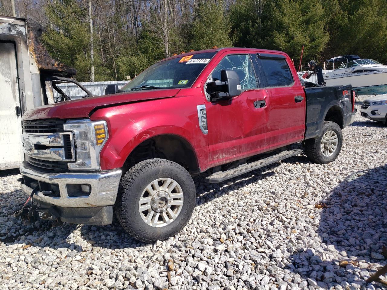 2019 Ford F250 Super Duty na sprzedaż w West Warren, MA - Front End