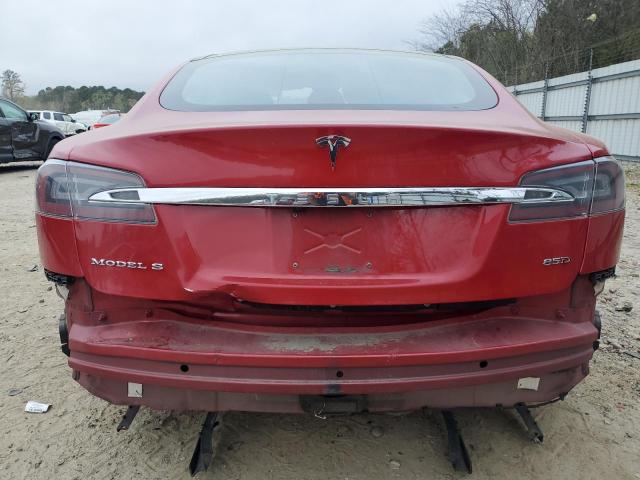  TESLA MODEL S 2015 Red
