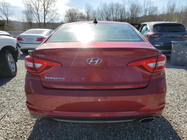  HYUNDAI SONATA 2015 Бургунді