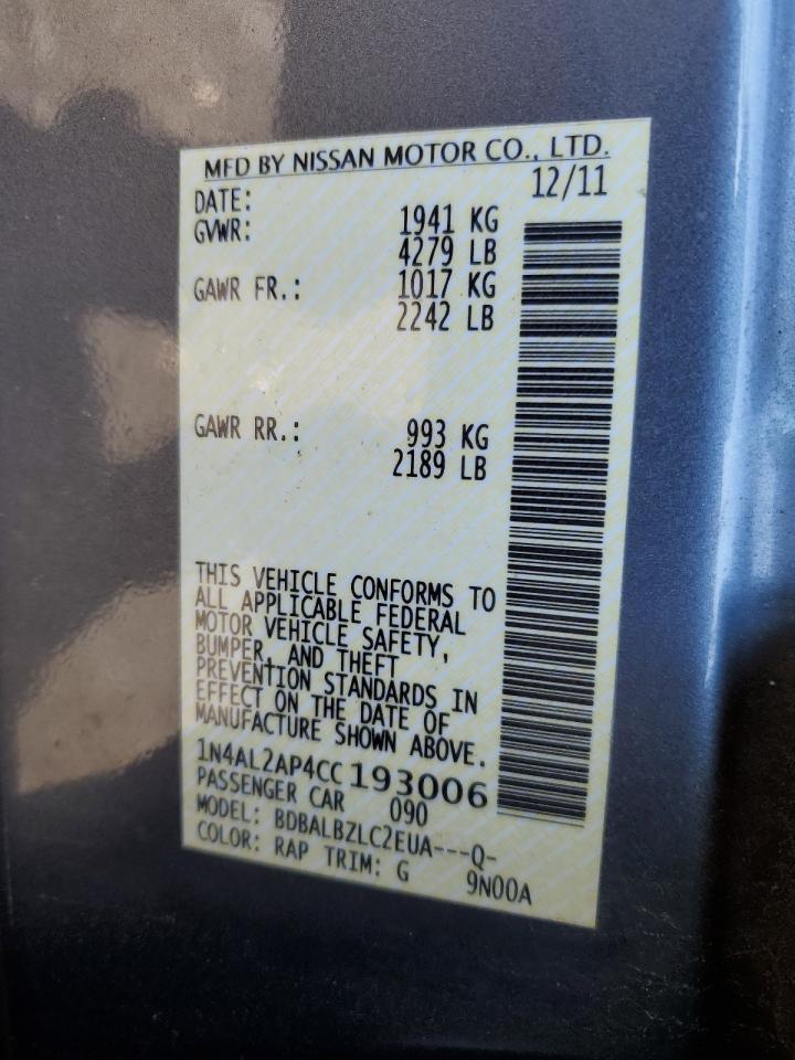2012 Nissan Altima - Image 14