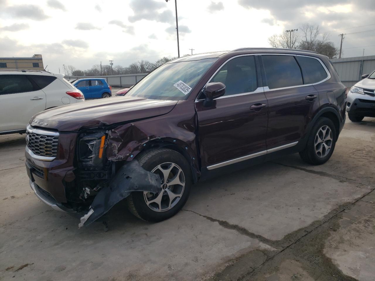 2020 Kia Telluride Ex de vânzare în Wilmer, TX - Front End