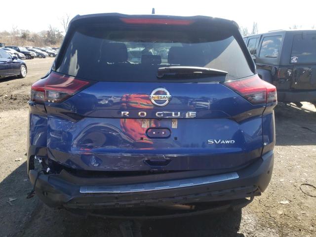  NISSAN ROGUE 2021 Синий