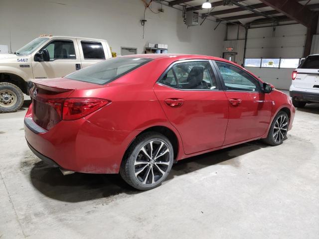  TOYOTA COROLLA 2019 Red