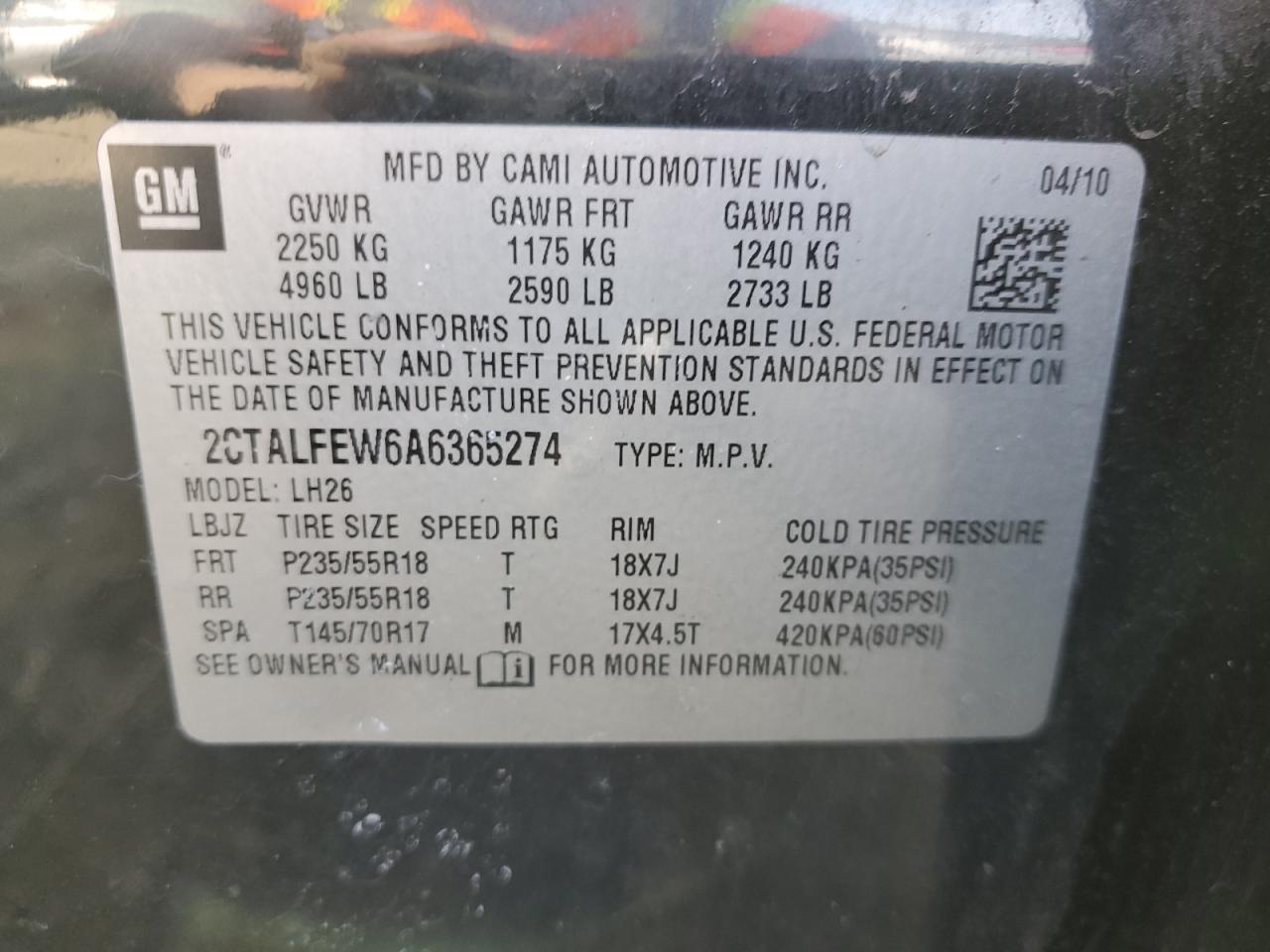 2010 GMC Terrain - Image 13