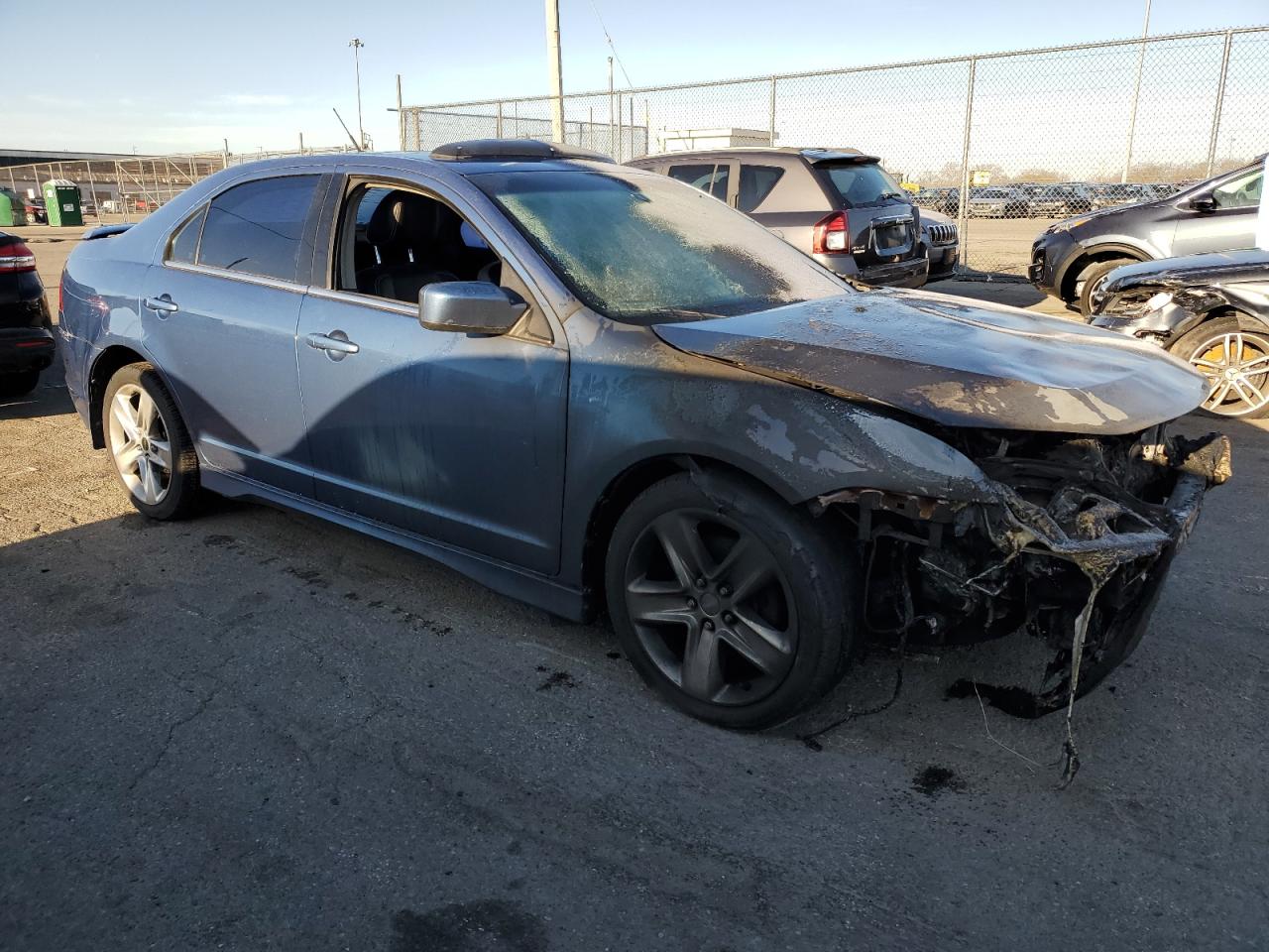 FORD FUSION 2010 VIN 3FAHP0KC8AR223884 zdjęcie 4