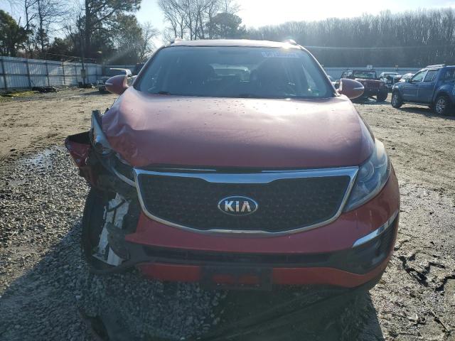  KIA SPORTAGE 2015 Red