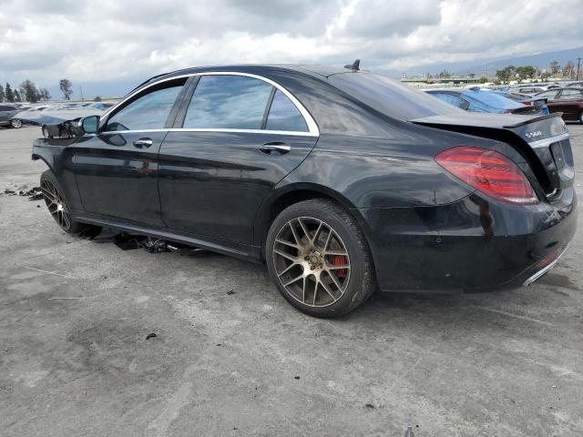  MERCEDES-BENZ S-CLASS 2018 Черный