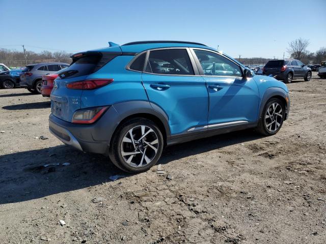  HYUNDAI KONA 2022 Blue