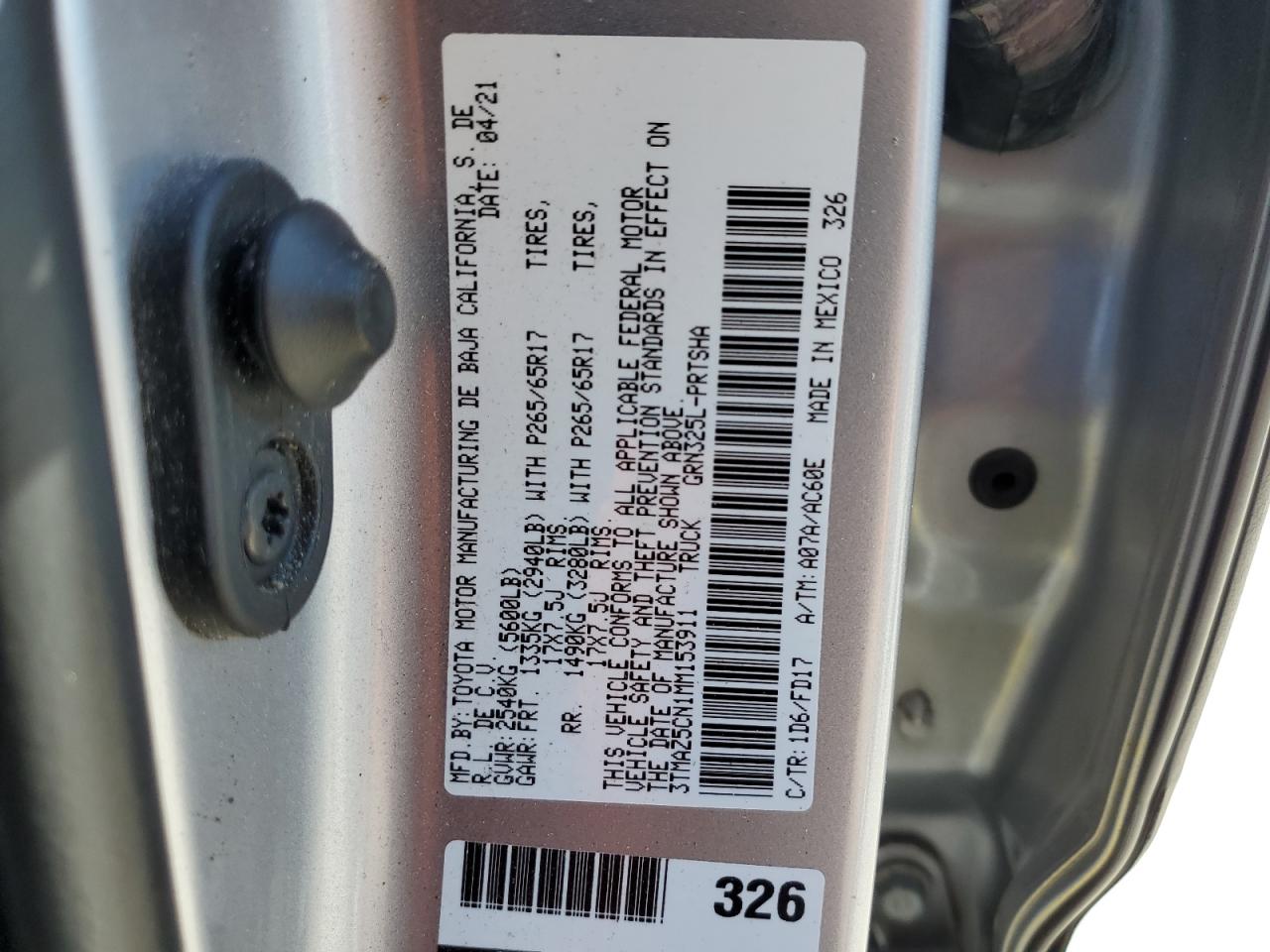 2021 Toyota Tacoma - Image 13