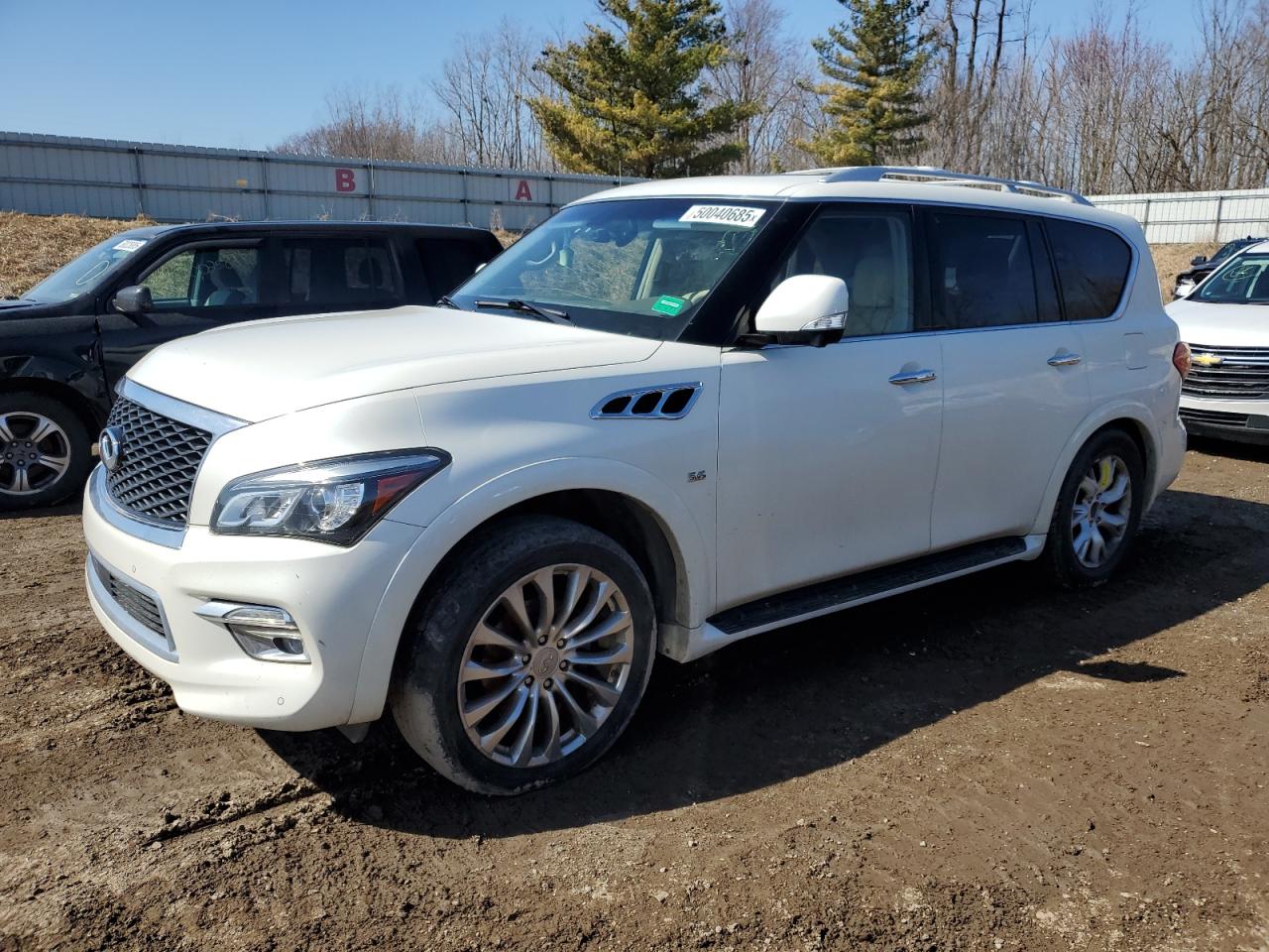 2015 Infiniti Qx80 for Sale in Davison, MI - Rear End