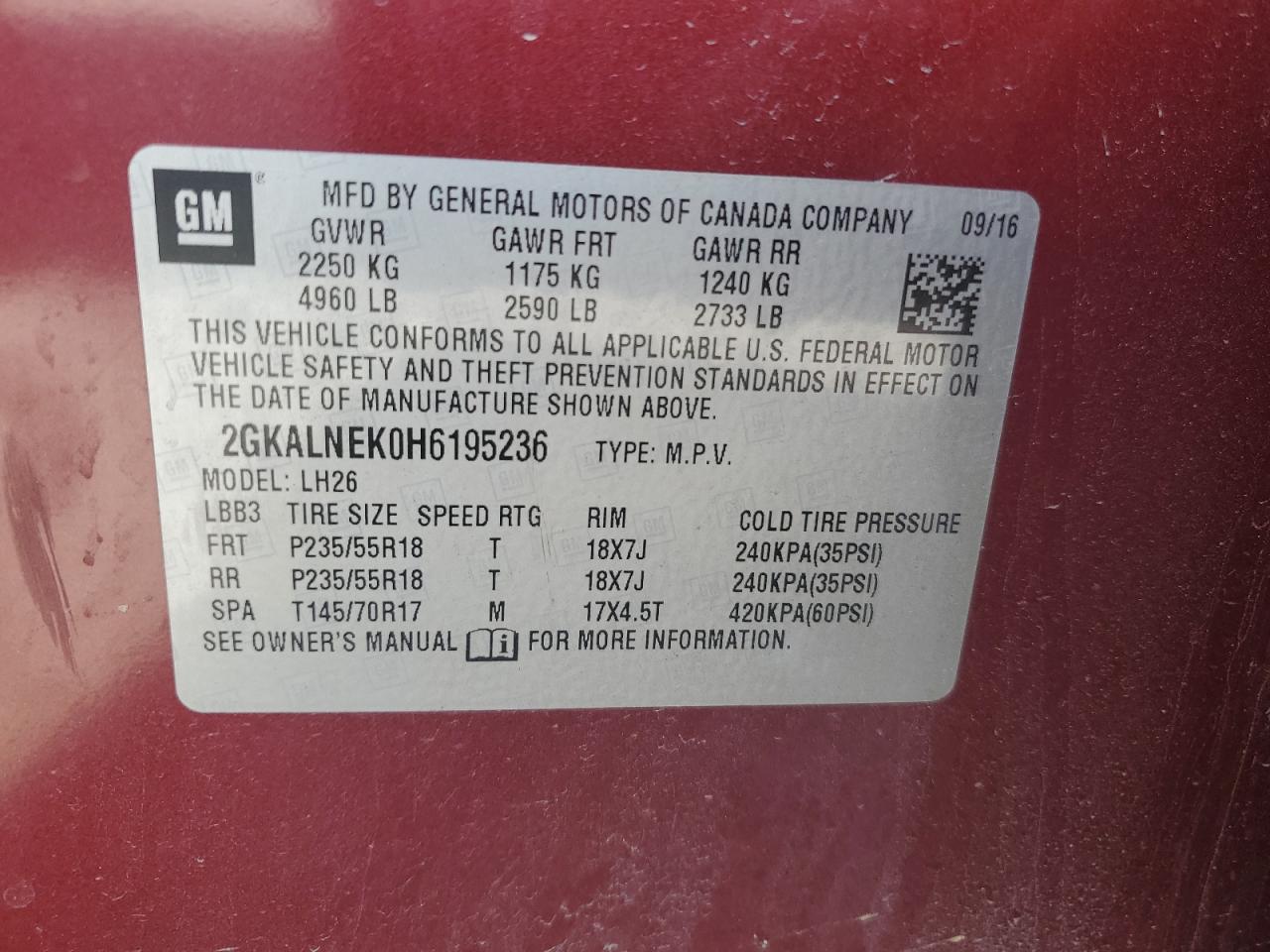 2017 GMC Terrain - Image 12