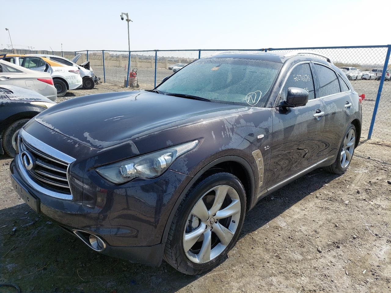 JNRBS1MW3EM640016 - 2014 Infi QX70 - #50276675