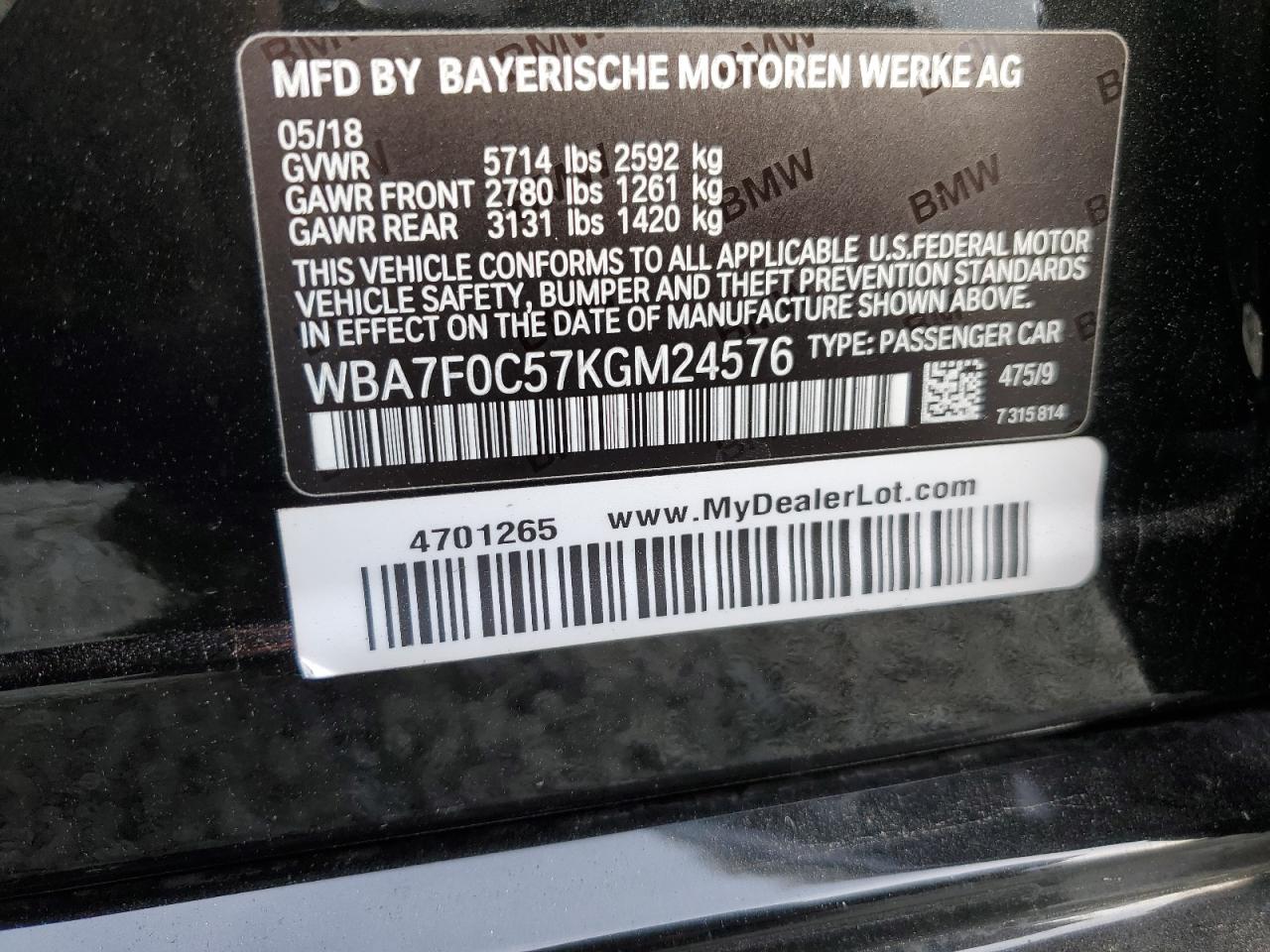 2019 BMW 7er - Image 13