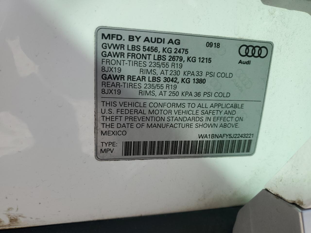 2018 Audi Q5 - Image 14