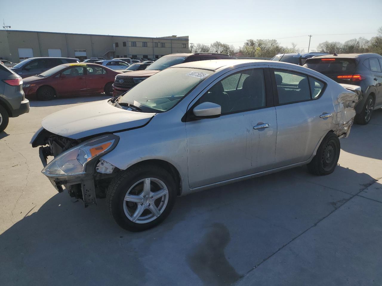 2019 Nissan Versa S на продаже в Wilmer, TX - Rear End