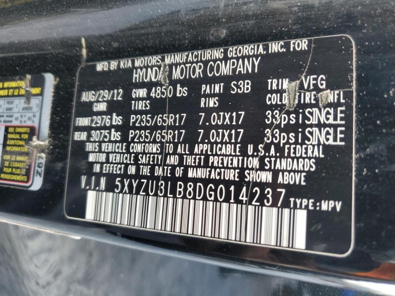 2013 Hyundai Santa Fe - Image 14