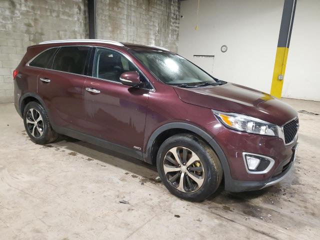  KIA SORENTO 2017 Бургунди