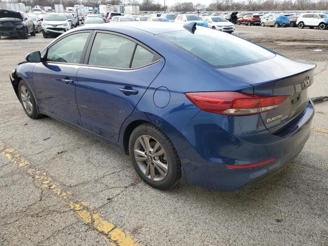  HYUNDAI ELANTRA 2018 Blue