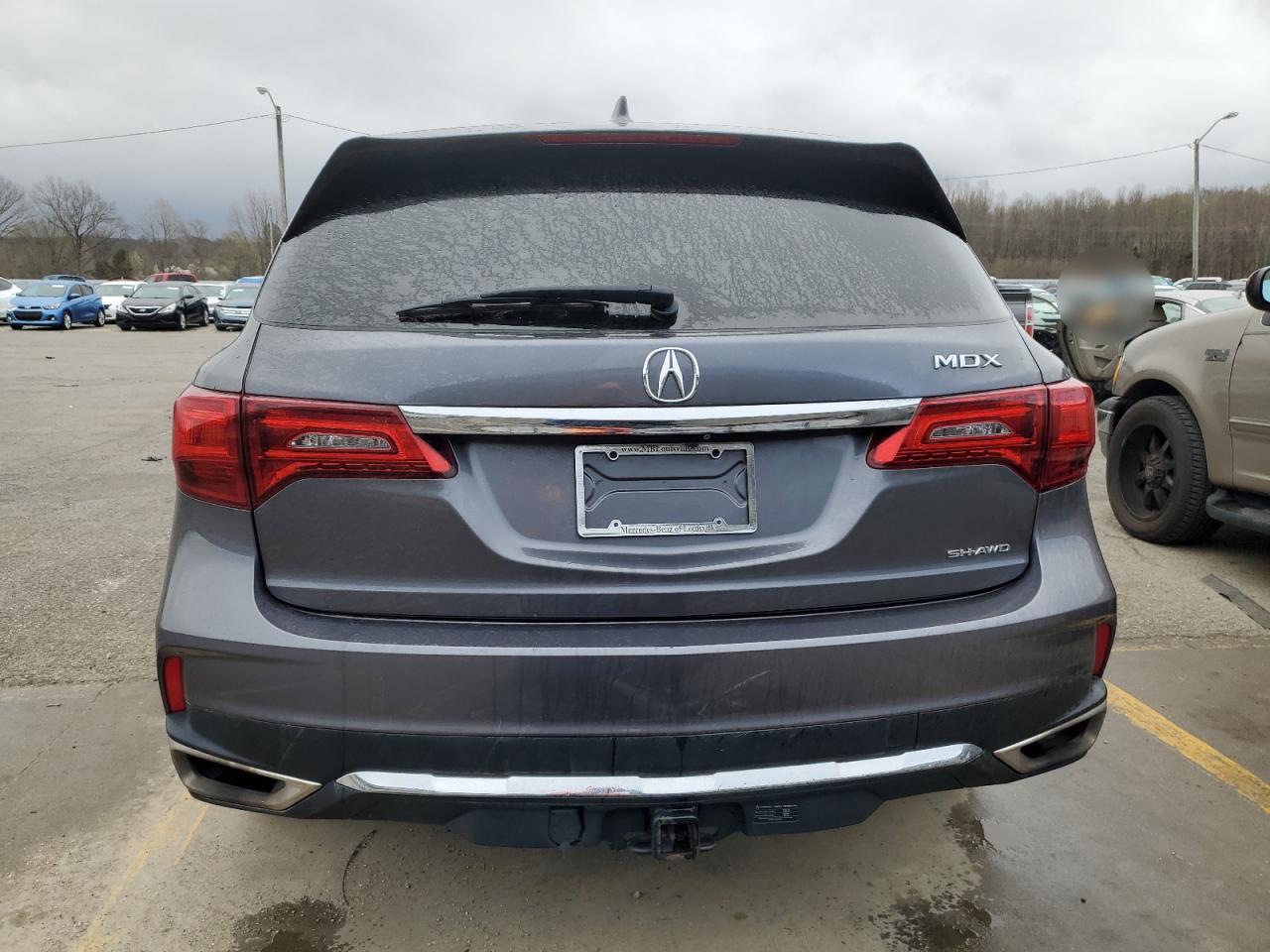 2017 Acura Mdx Technology VIN: 5FRYD4H50HB021621 Lot: 49898405