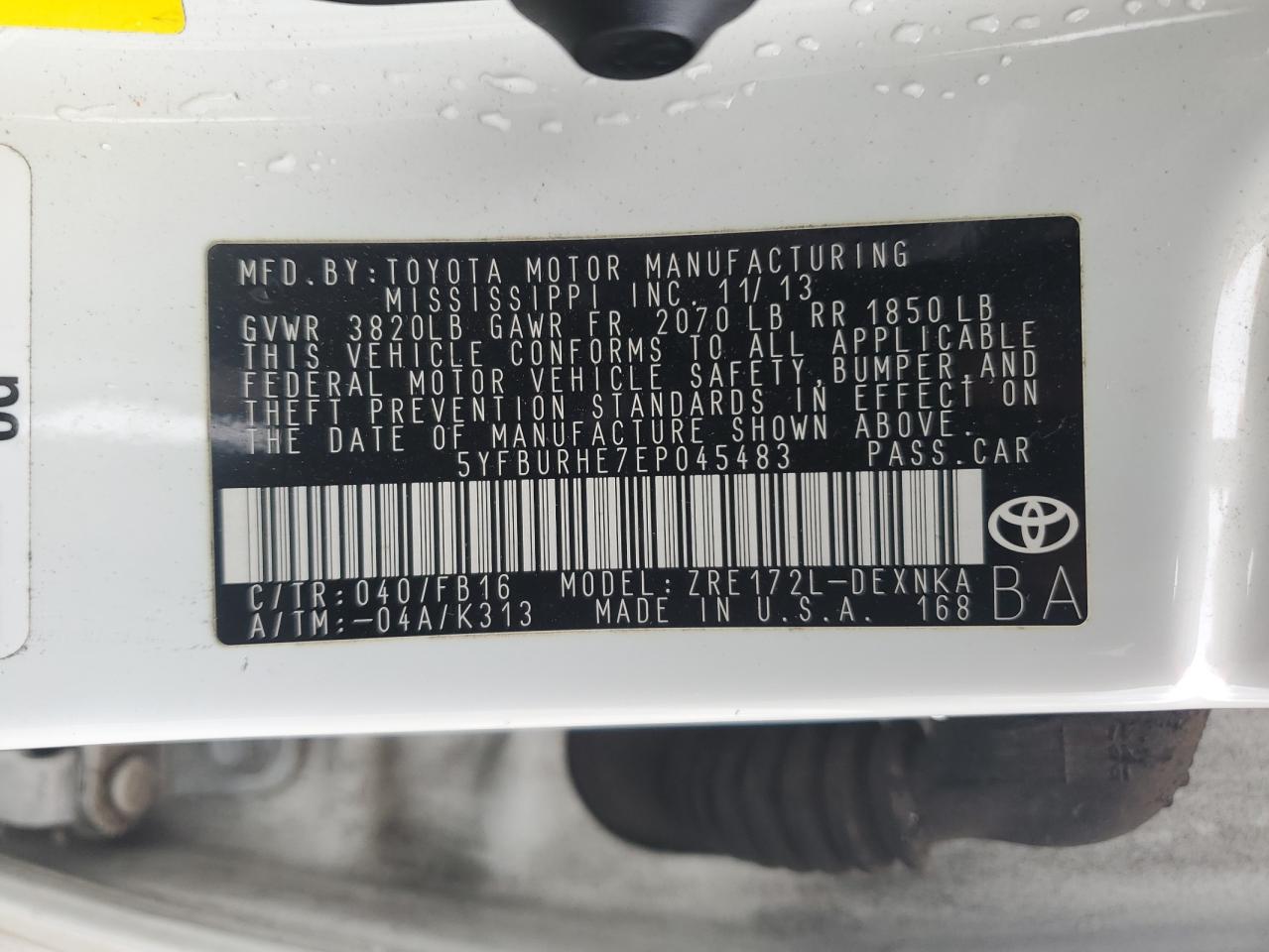 2014 Toyota Corolla - Image 12