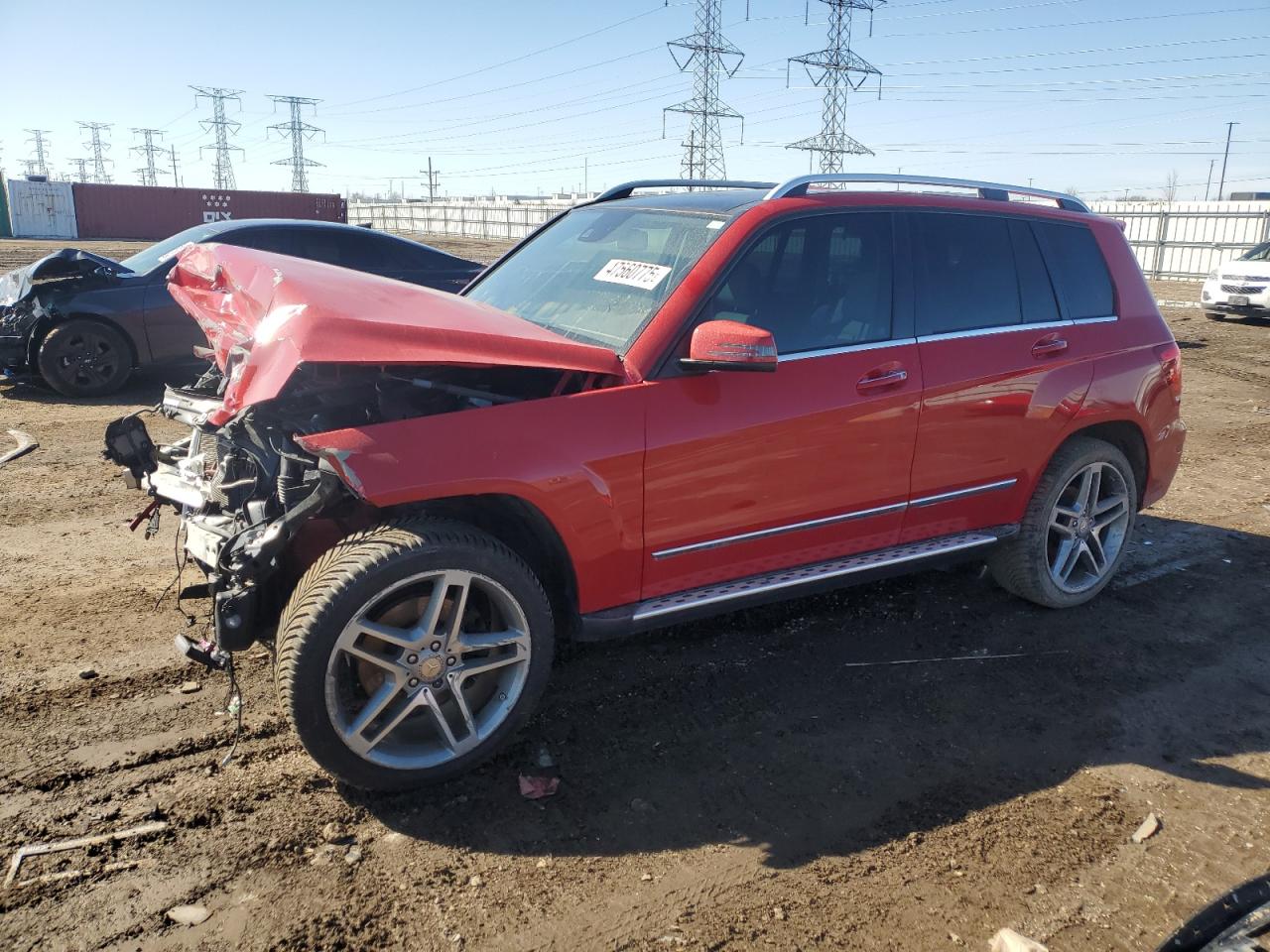 2013 Mercedes-Benz Glk 350 en Venta en Elgin, IL - Water/Flood