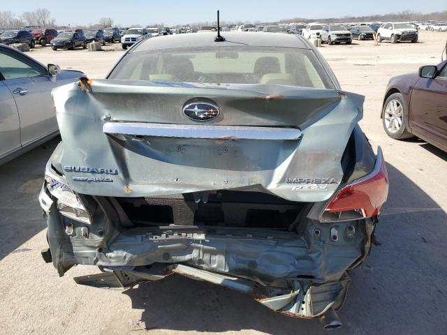 Sedans SUBARU IMPREZA 2014 Zielony