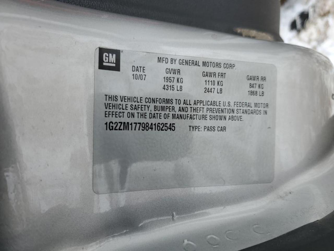 2008 Pontiac G6 - Image 13