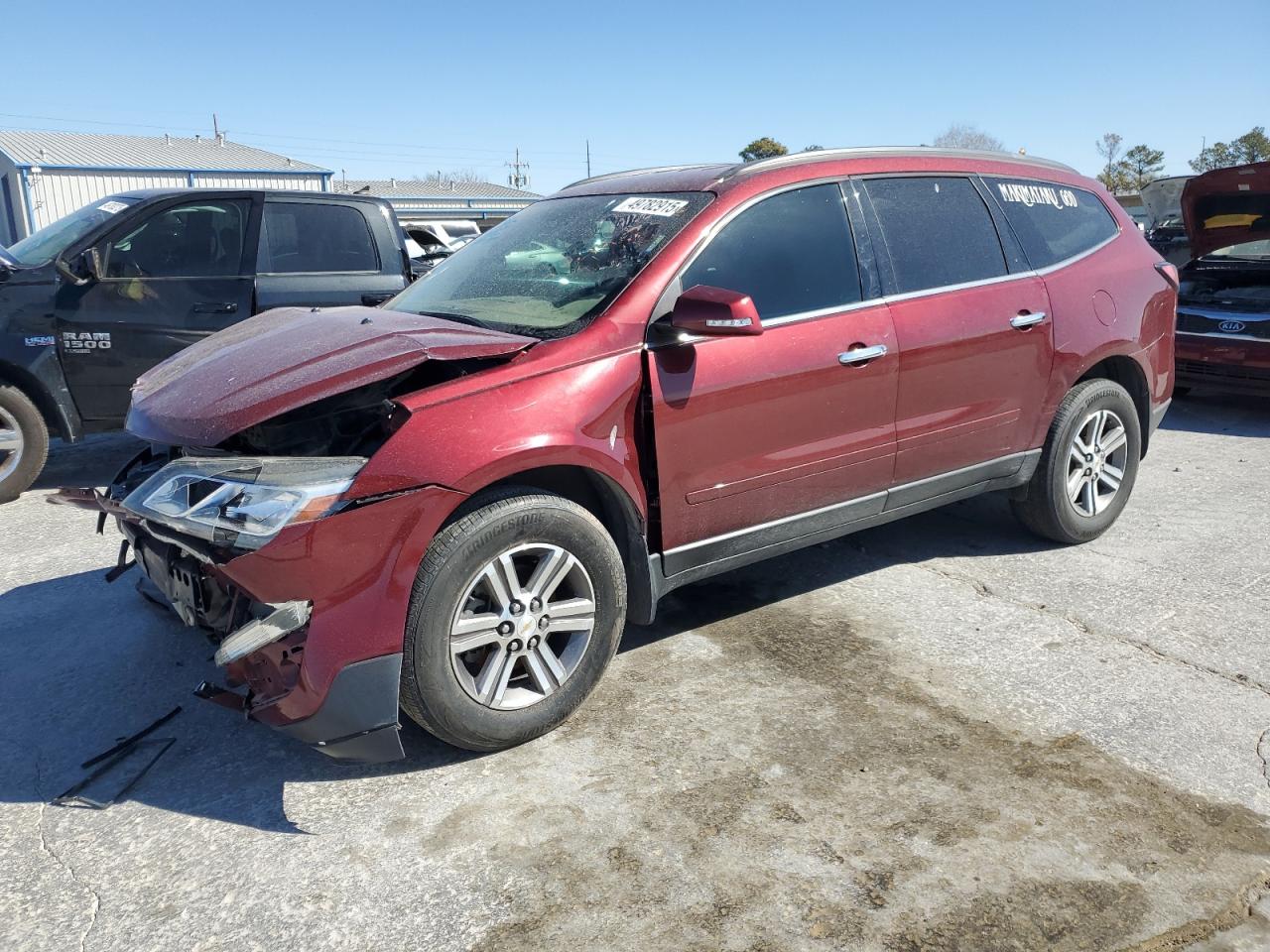 2016 Chevrolet Traverse Lt de vânzare în Tulsa, OK - Front End