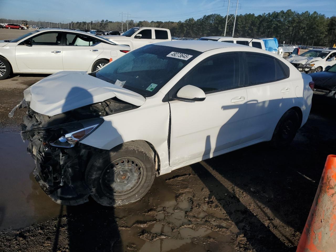 2022 Kia Rio Lx for Sale in Greenwell Springs, LA - Front End