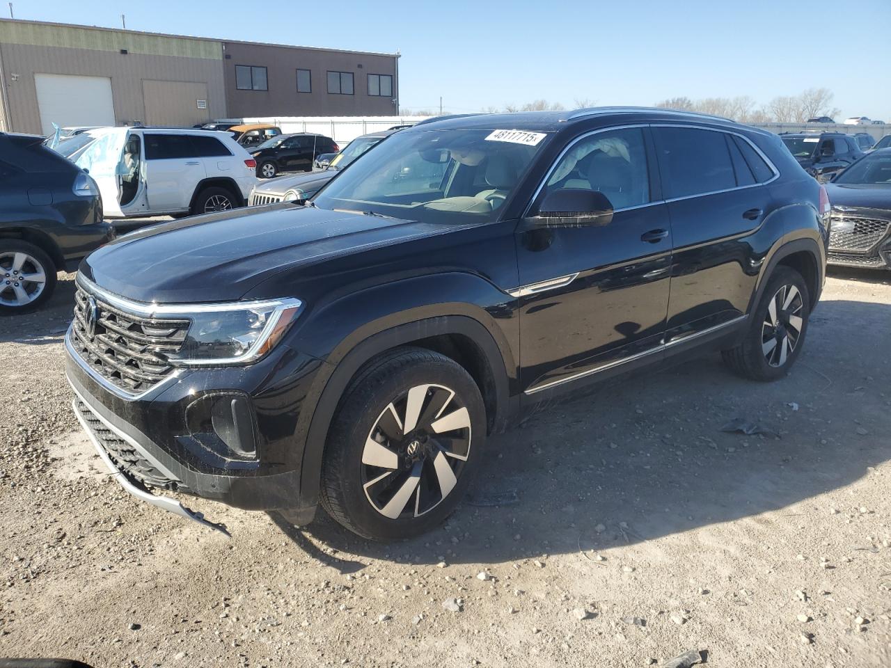 2024 Volkswagen Atlas Cross Sport Sel продається в Kansas City, KS - Side