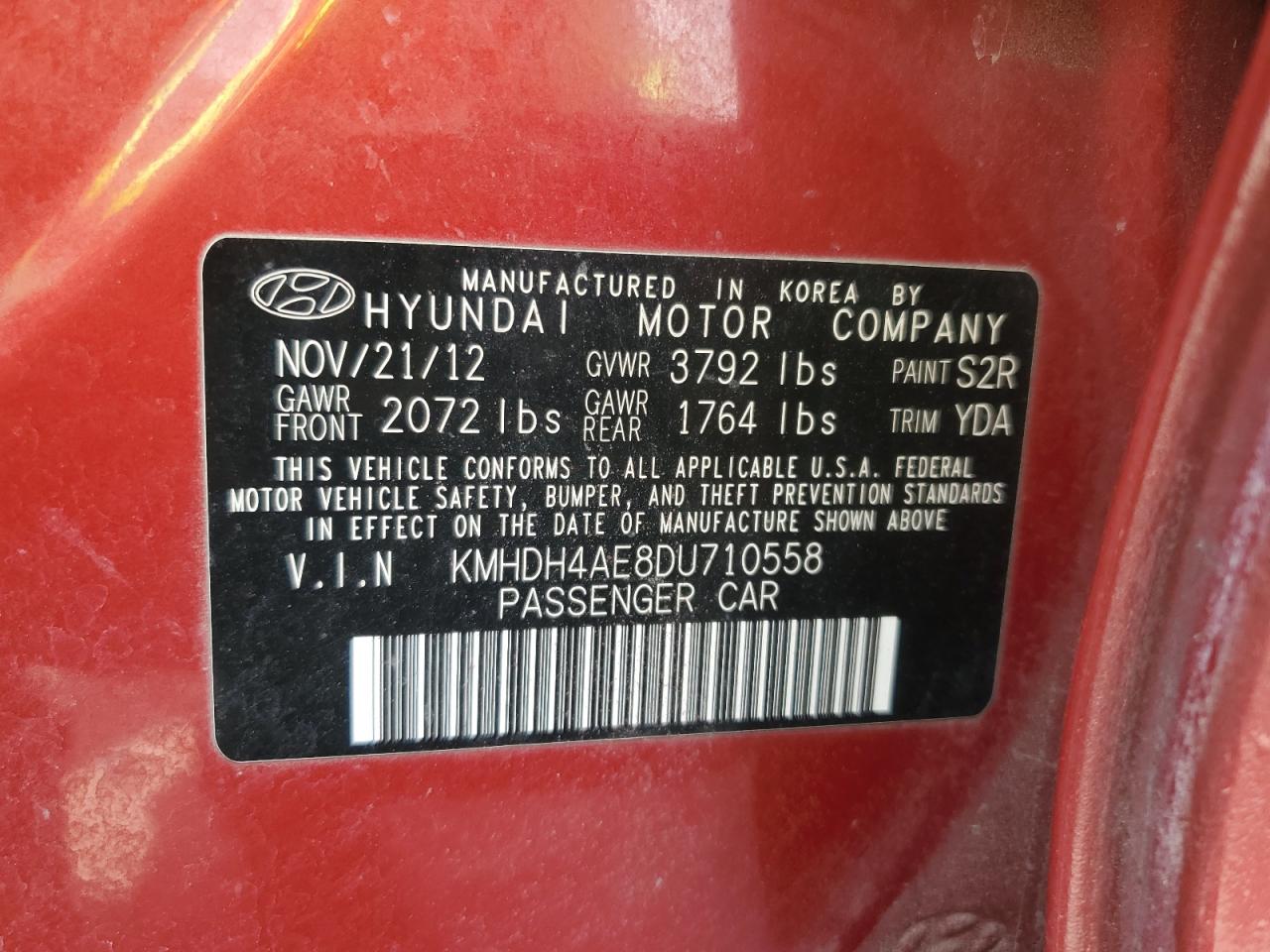 2013 Hyundai Elantra - Image 12