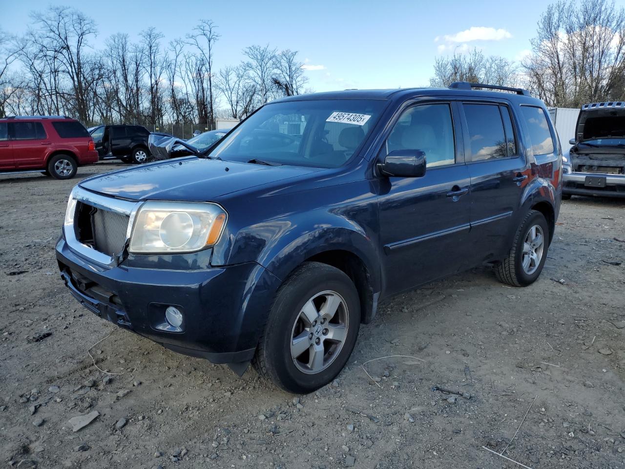 2010 Honda Pilot Ex იყიდება Baltimore-ში, MD - Front End