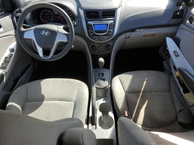 Sedans HYUNDAI ACCENT 2012 Czarny